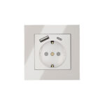 پریز usb ویرا مدل کریستال